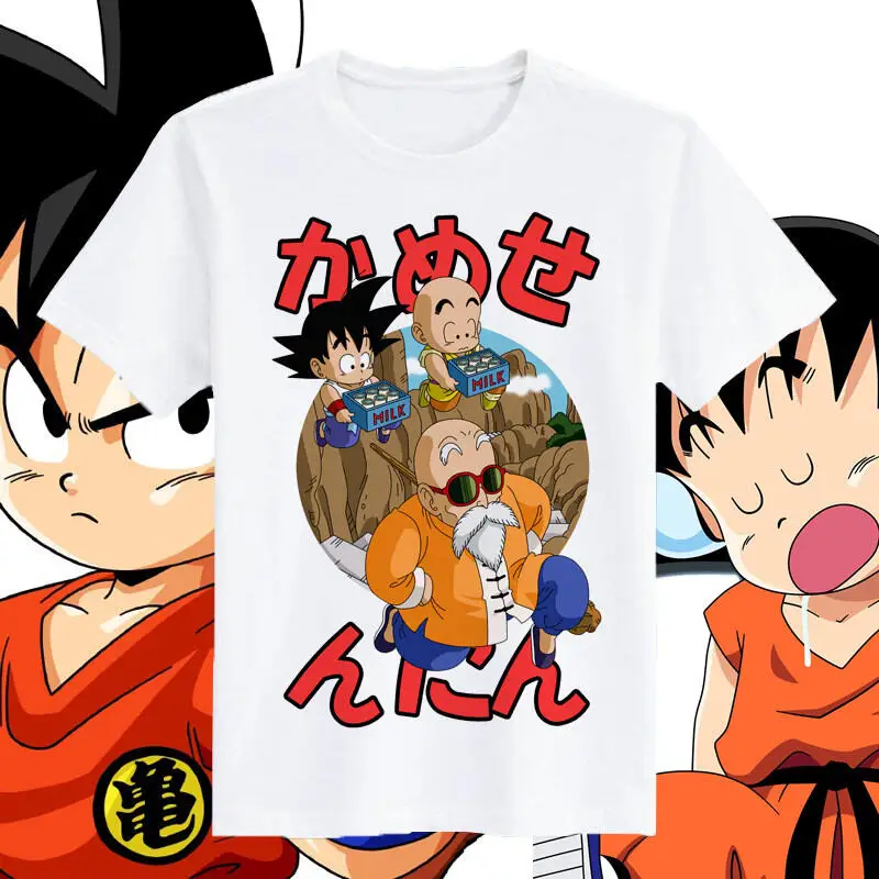 Anime Merchandise T Shirt - Camiseta Dragon Ball Hot Summer Anime: