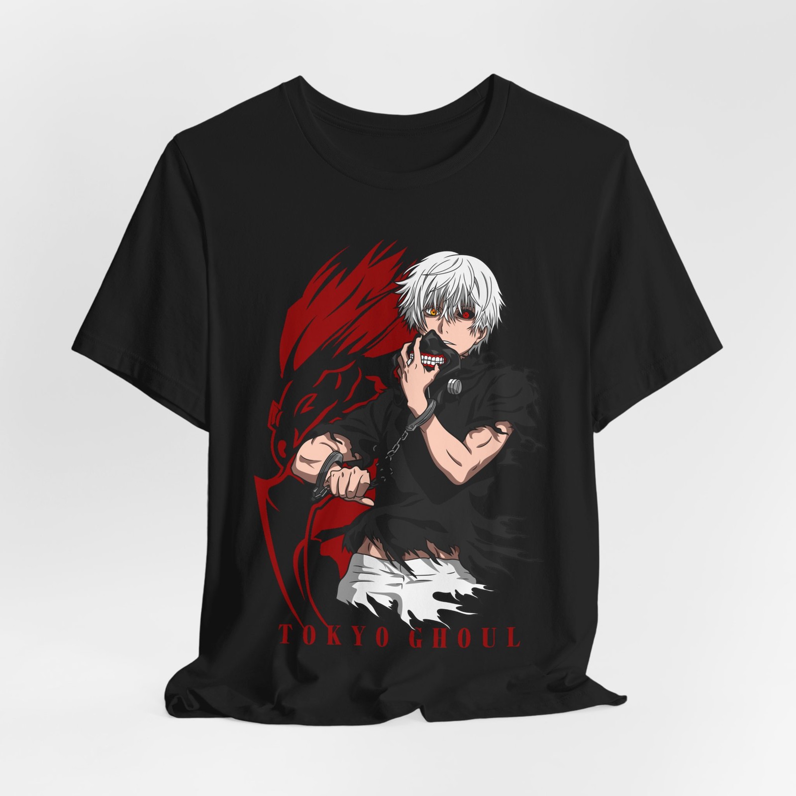 Anime Merchandise T Shirt - Camiseta de Anime Tokyo Ghoul, Camiseta