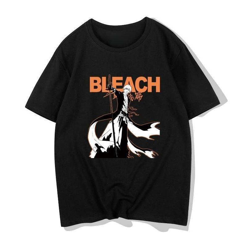 Camiseta BLEACH Kurosaki Ichig - Anime Merchandise T Shirt avaliação e preço