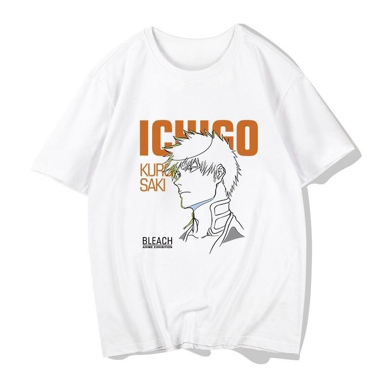 Camiseta BLEACH Kurosaki Ichig - Anime Merchandise T Shirt avaliação e preço