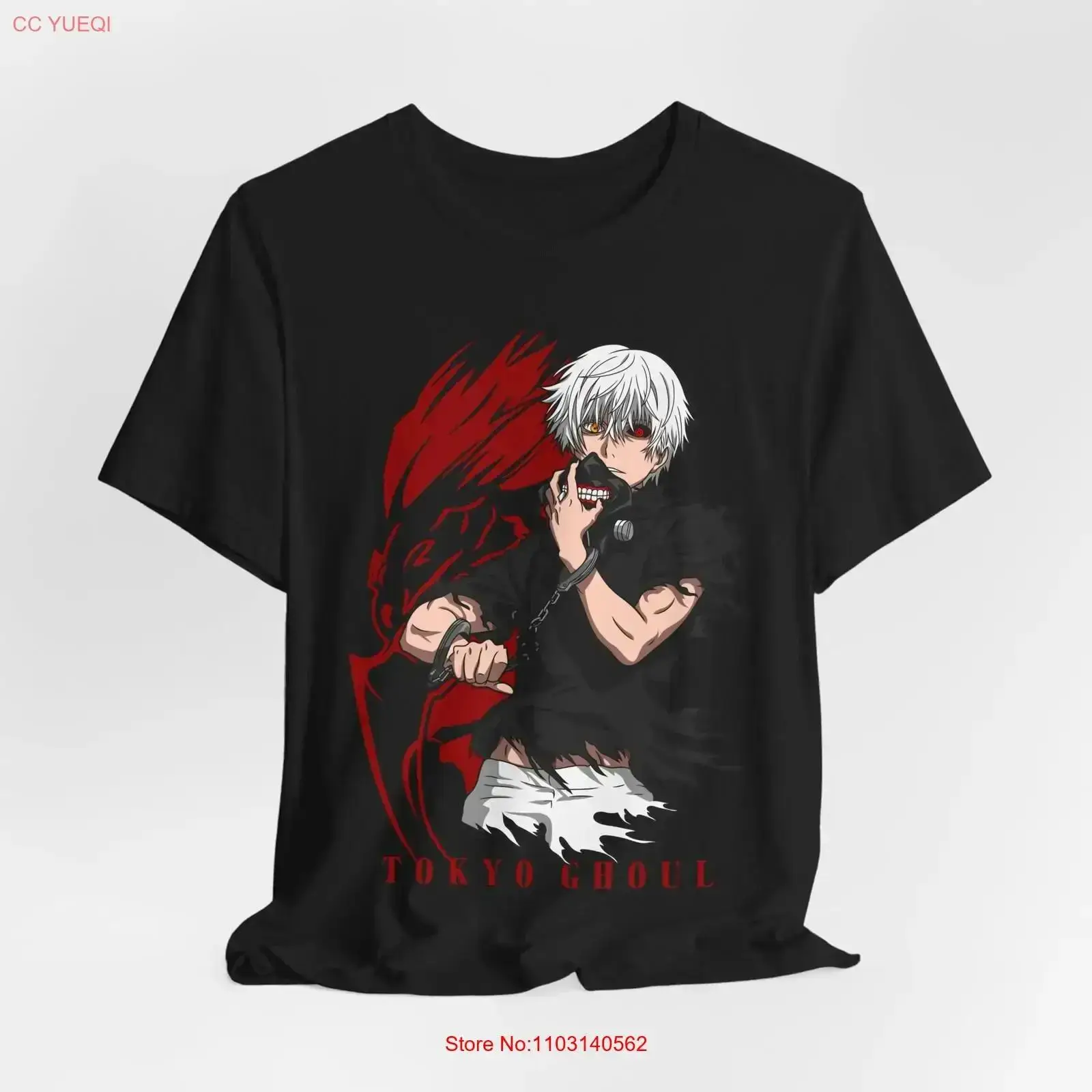 Camiseta de Anime Tokyo Ghoul, - Anime Merchandise T Shirt avaliação e preço