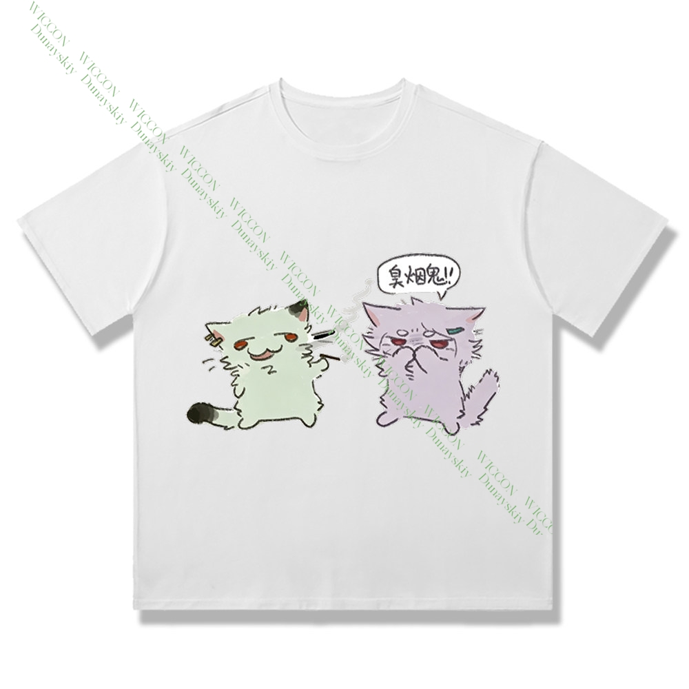 Camiseta de Algodão Chainsmoke - Anime Merchandise T Shirt avaliação e preço