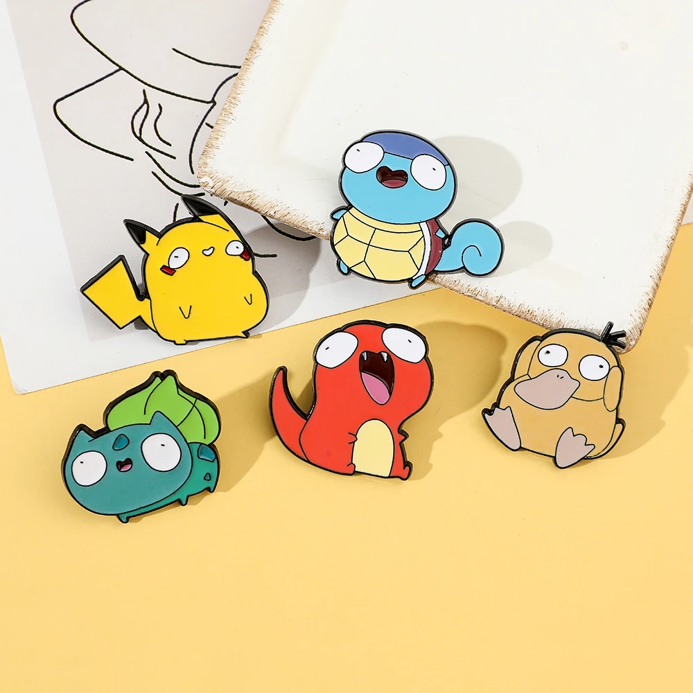 5 Peças Broche de Desenho Anim - Enamel Pin Set avaliação e preço