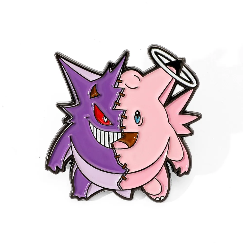 1 Peça Broche de Desenho Anima - Enamel Pin Set avaliação e preço