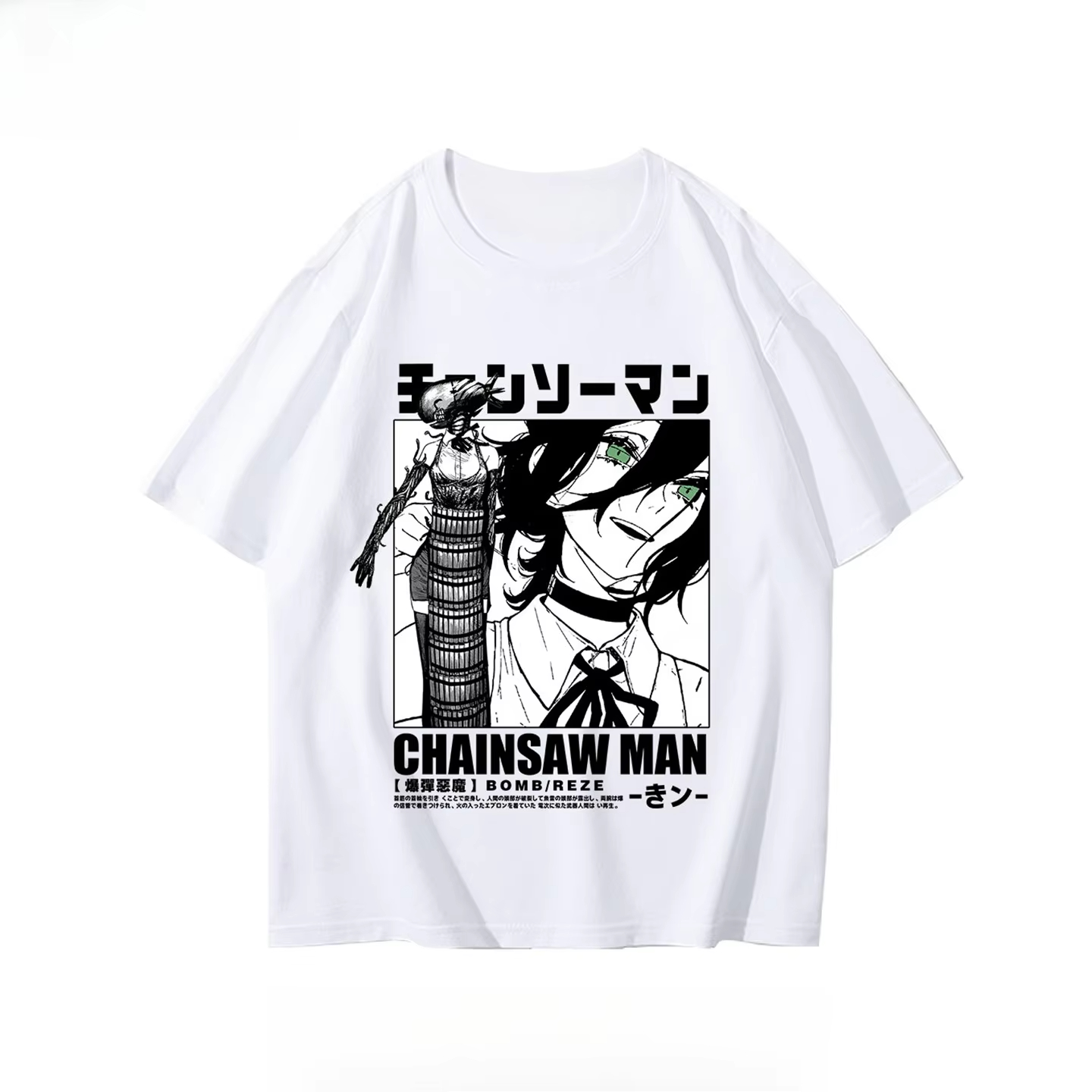 Moda inverno e outono motosser - Anime Merchandise T Shirt avaliação e preço