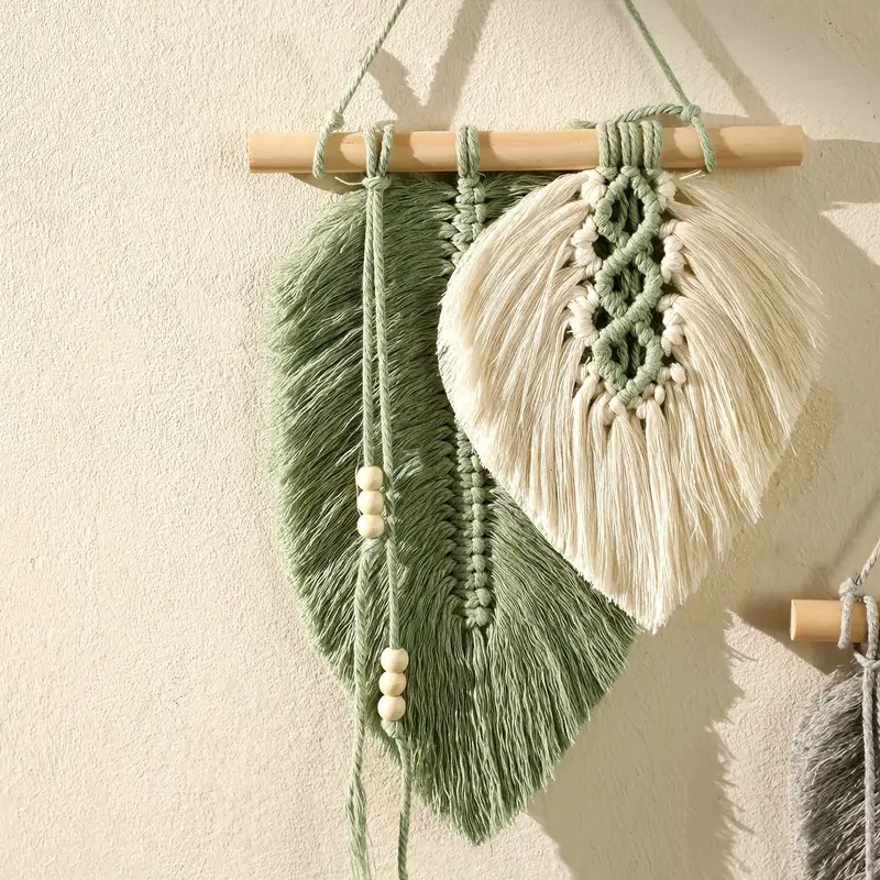 Pendurado na parede de folhas  - Wall Scroll Tapestry avaliação e preço