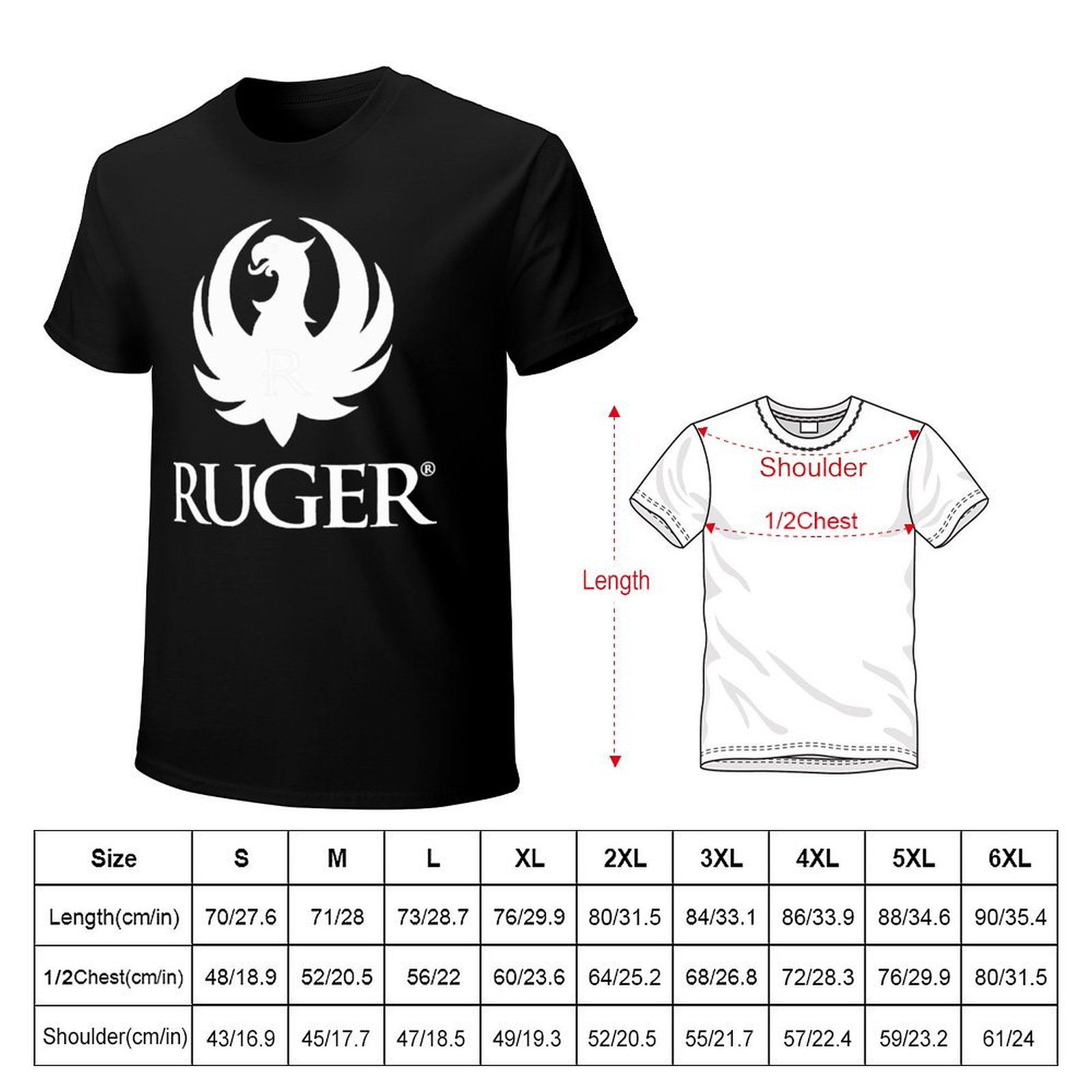 Camiseta com o logotipo da R.u - Anime Merchandise T Shirt avaliação e preço