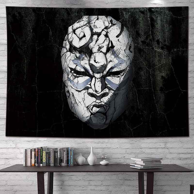 Nova tapeçaria de anime Jotaro - Wall Scroll Tapestry avaliação e preço