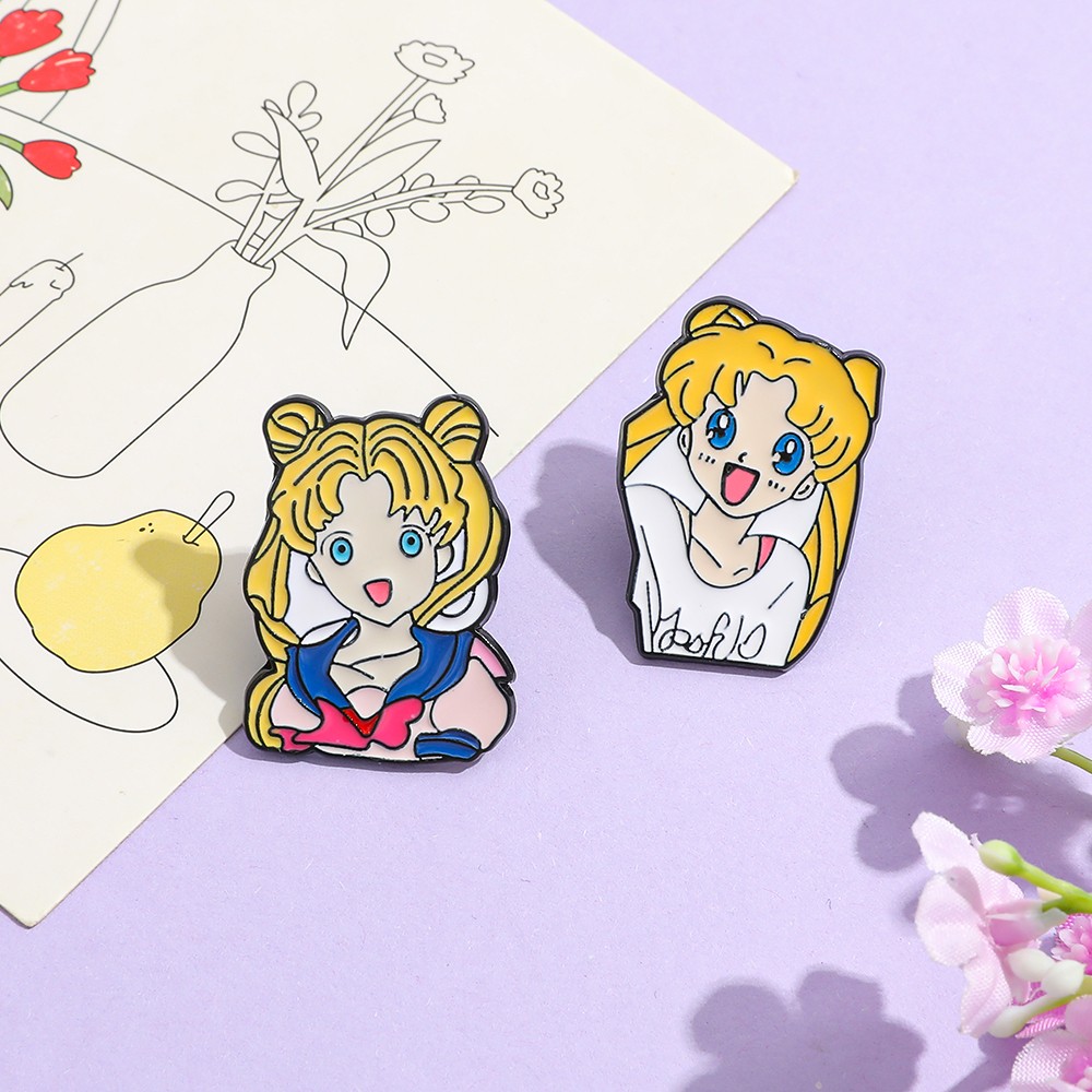 2 Peças Broche Divertido de De - Enamel Pin Set avaliação e preço