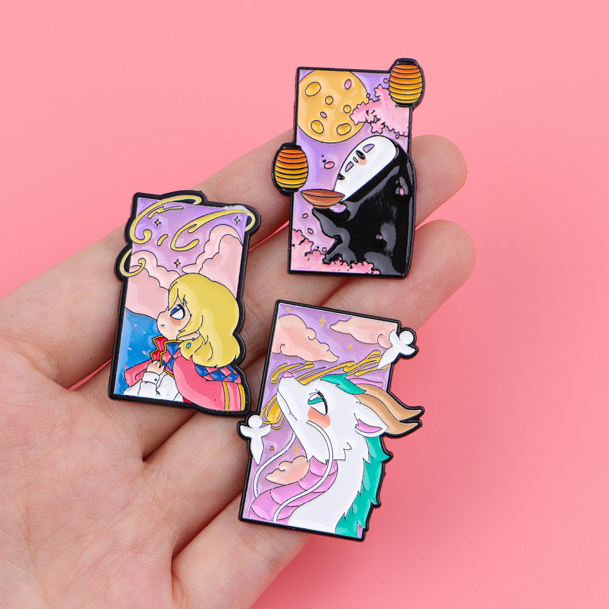 Pin de Esmalte da Série Anime  - Enamel Pin Set avaliação e preço