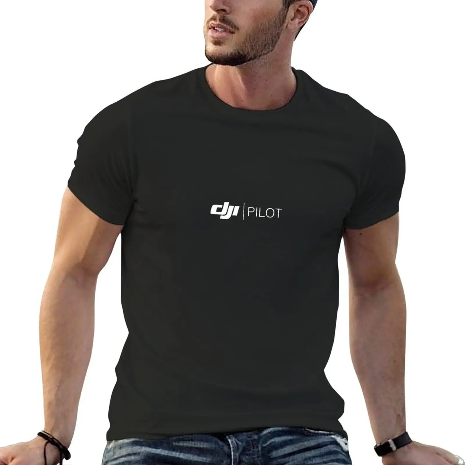 Melhor vendedor-dji piloto mer - Anime Merchandise T Shirt avaliação e preço