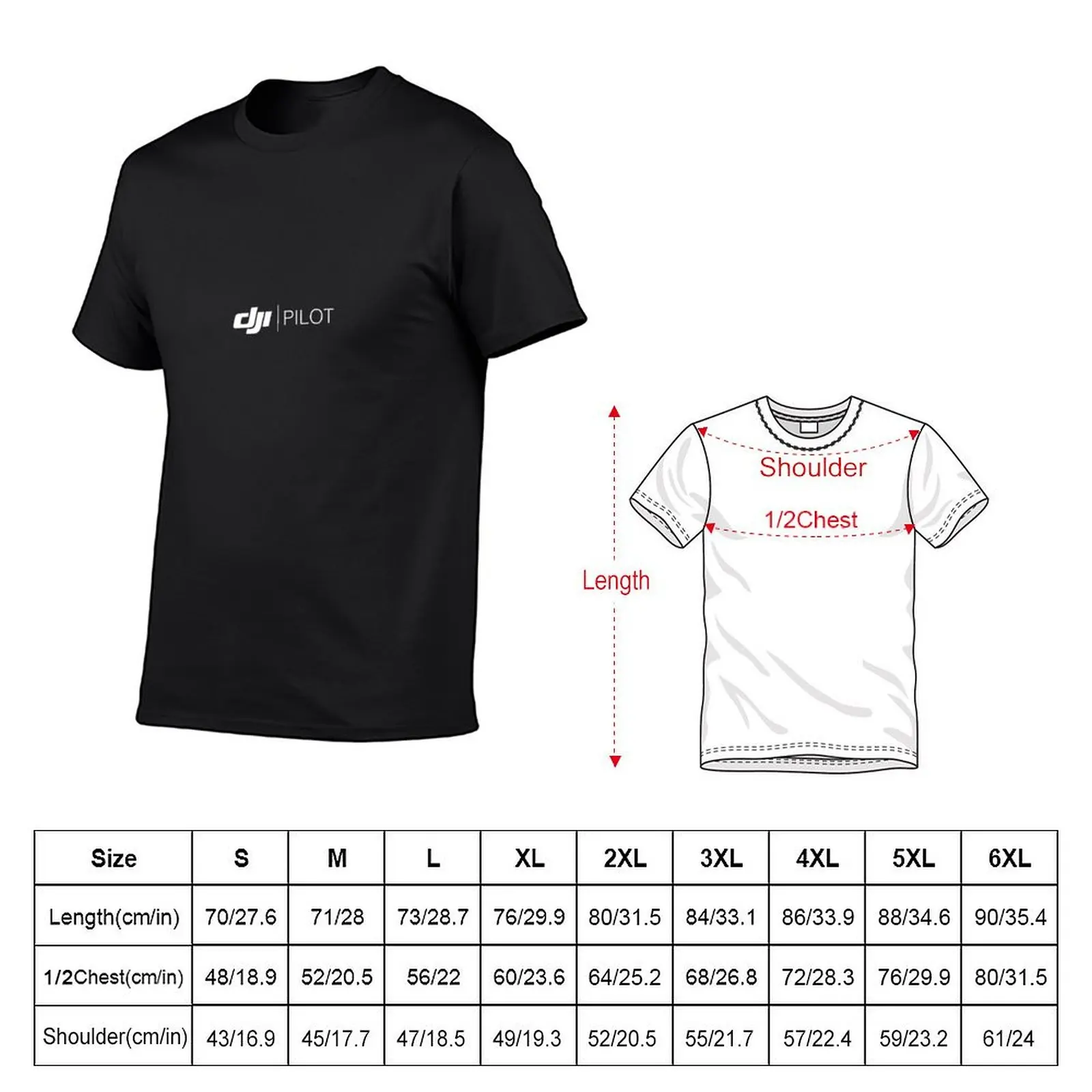 Melhor vendedor-dji piloto mer - Anime Merchandise T Shirt avaliação e preço