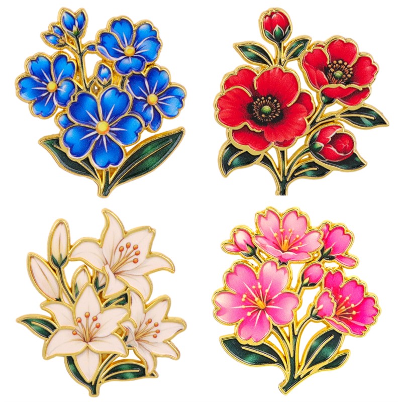 Broche Esmaltado Vintage Fofo  - Enamel Pin Set avaliação e preço
