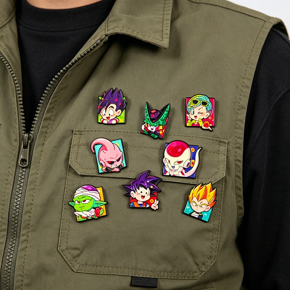 8 Peças de Pins Esmaltados de  - Enamel Pin Set avaliação e preço